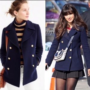 J.Crew Majesty Peacoat in Navy